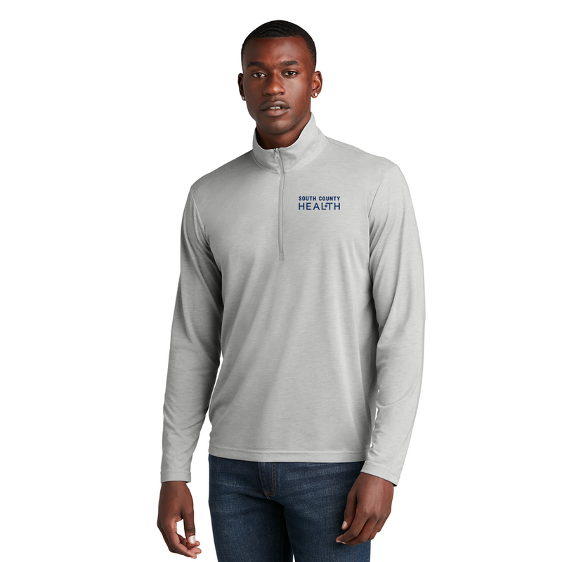 Sport-Tek ST407 Men's Long Sleeve Lightweight 1/4-Zip Pullover - Moisture Wicking