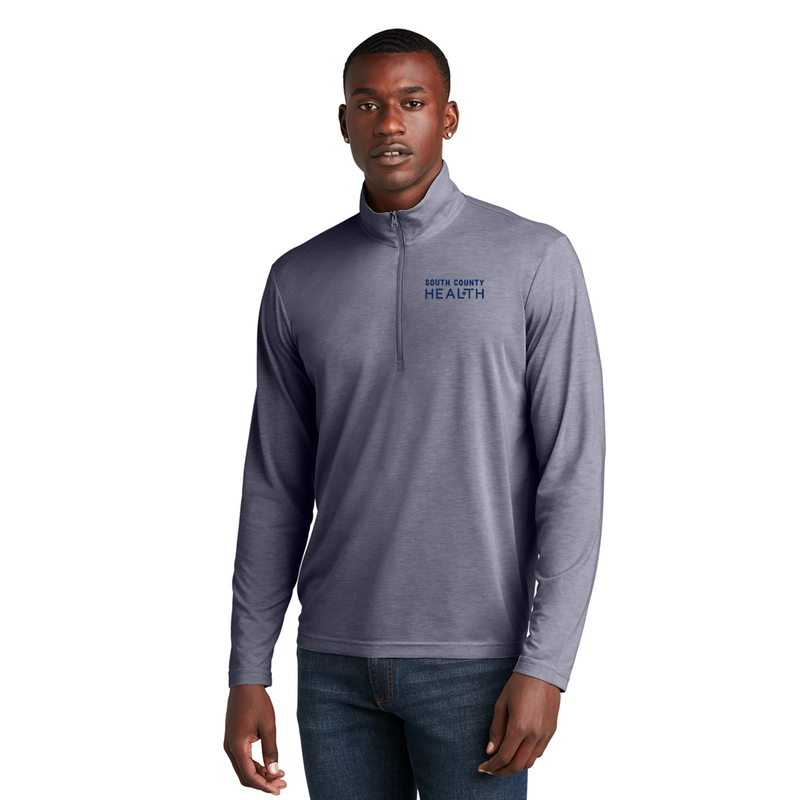 Sport-Tek PosiCharge ST407 Tri-Blend Wicking 1/4-Zip Pullover