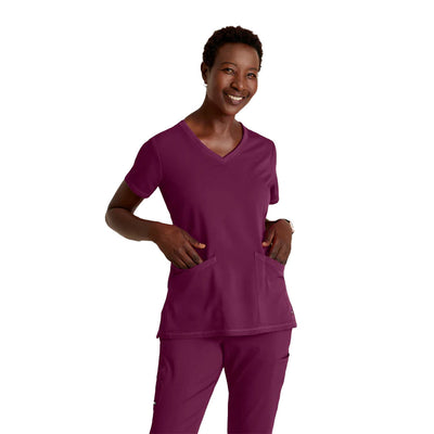 Grey's Anatomy™ Spandex Stretch Women's Serena Top