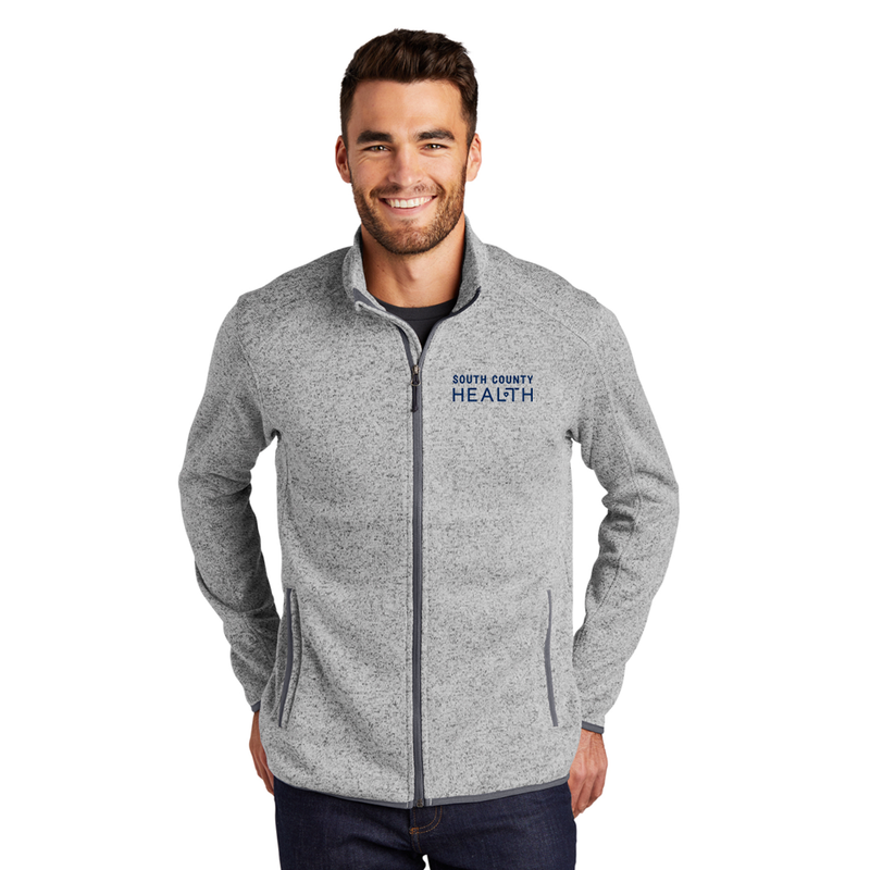 Port authority sales sweater fleece jacket