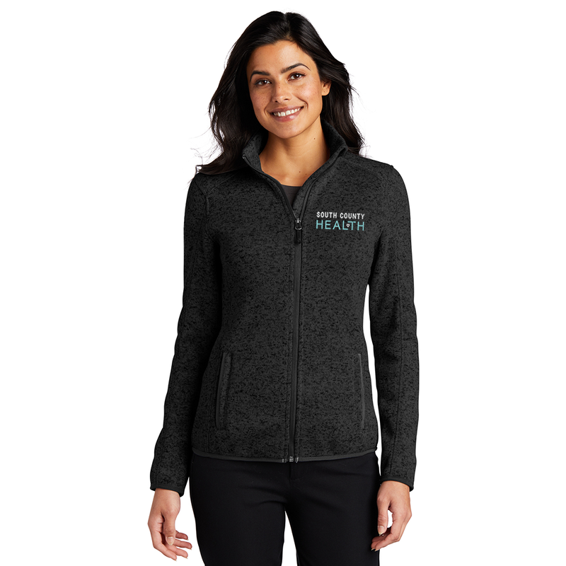 Port authority ladies 2025 sweater fleece jacket